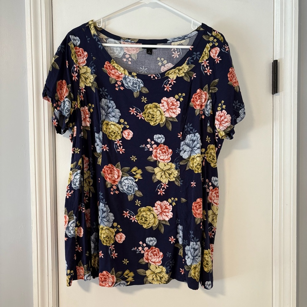 Torrid Relaxed Blouse Short Sleeve